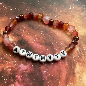 Taylor Swift-Inspired “ATWTMVTV” Bracelet